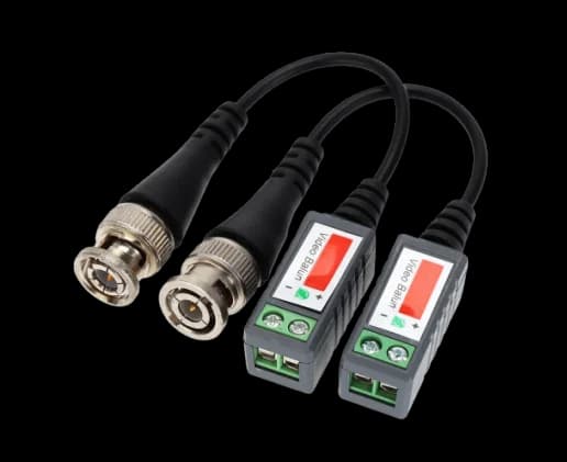 Balun vidéo BNC HD 2MP