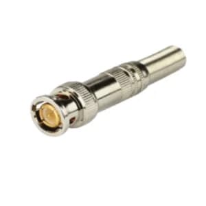 (BNC04)CONNECTEUR BNC2 MALE A VISSER RG59 POUR CAMERA
