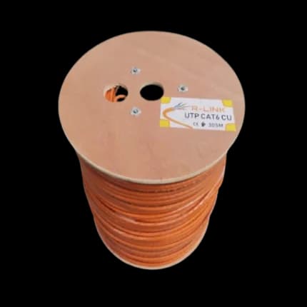 Câble réseau catégorie 6 UTP LSZH CCA bobine 305ml Marque : GIGANEED