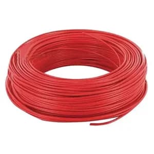 (CI04/100 )CABLE INCENDIE ROUGE SYT1 2x0.8mm PAWG20 ROUGE C2 SYT1 BOBINE DE 100MT