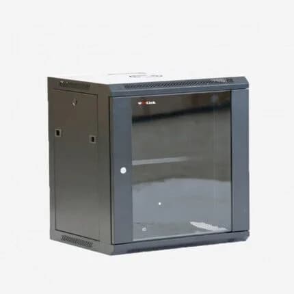 (COF12U66) ARMOIRE INFORMATIQUE 12 UNITES  DIMENSIONS: 600MM X 600MM X 700MM