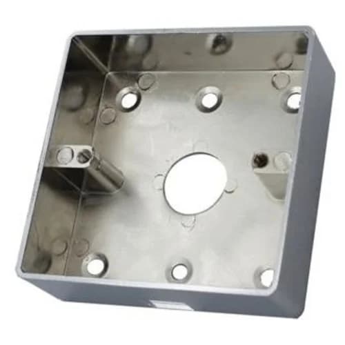 (D4024M86)SOCLE INOX POUR BOUTON POUSSOIR APPARENT — Digipark