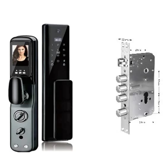 (D4103T7LCD)SERRURE DE PORTE INTELLIGENTE Wi-Fi AVEC ECRAN:
