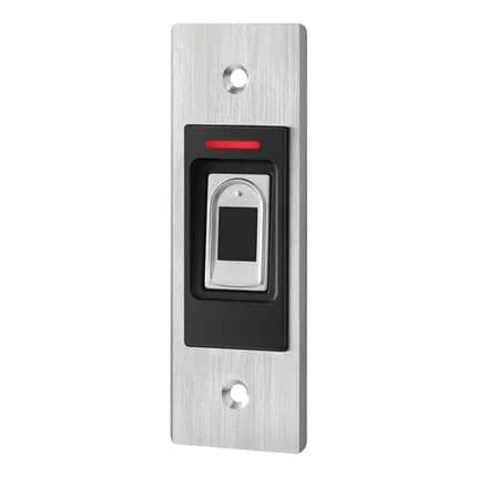 (D4606EF39MMF)Clavier d'accès Autonome étanche encastré empreinte+carte MF 1K: