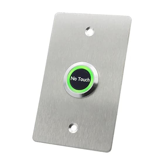 (D4635P19C)BOUTON DE SORTIE RECTANGULAIRE SANS CONTACT EN INOX — Digipark