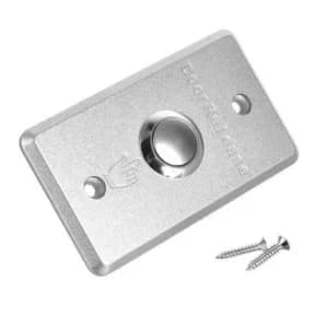 (D5224OP5) bouton poussoir de porte rectangulaire en aluminium avec contact (no/nc/com) — Digipark