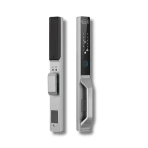 (D542S294)SERRURE DE PORTE INTELLIGENTE GRIS Wi-Fi AVEC ECRAN