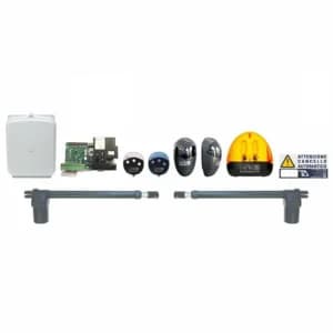(Kit 300) complet TECNO POUR PORTE BATTANTE 300KG/VANTAIL: -