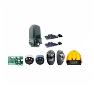 (KIT2000TEC) Kit Marque TECNO 230V pour portail coulissant de 2000Kg max