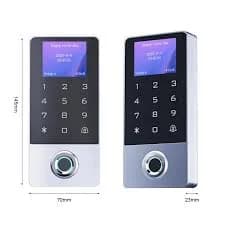 (MDCA02)Controle D'Accès WIFI clavier Tactile : Empreinte+RFID+CODE+ECRAN LCD: — Digipark