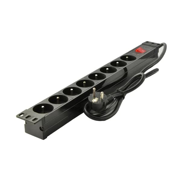 ( MUW-D )MULTIPRISES 1U 8P AVEC INT.CABLE 1.5M — Digipark