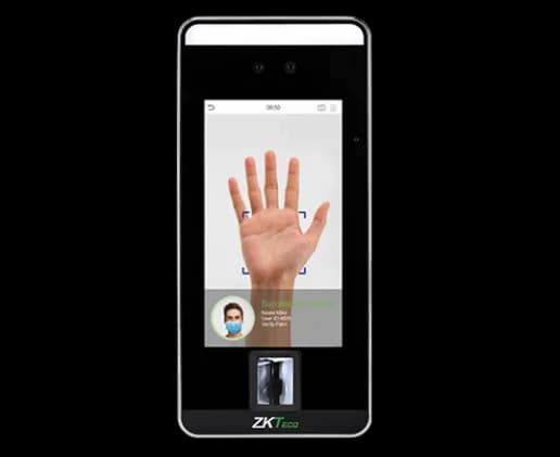 Pointeuse Faciale & biométrique et Contrôle d'Accès SpeedFace-V5L[P] ZKTeco — Zkteco