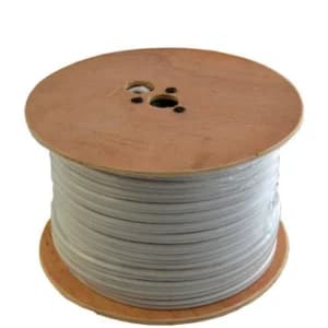 (RJ59DC500)CABLE DOUBLE RG59+POWER BOBINE RG59/500M