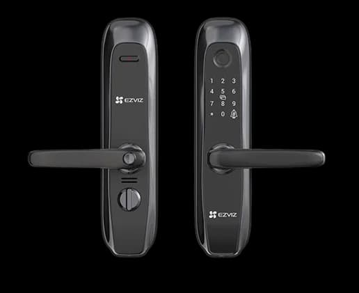 Serrure intelligente avec empreinte digitale