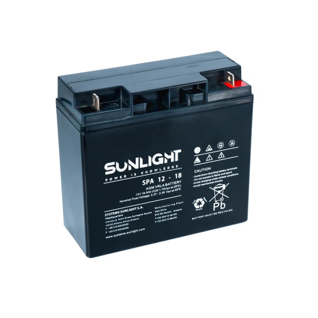 Batterie rechargeable plomb 12 V 18 Ah — Digipark