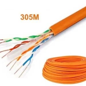 (CAT7FTP) CABLE CAT7 FTP CUIVRE BOBINE DE 305M ( 100% Cuivre) avec certificat Fluke test