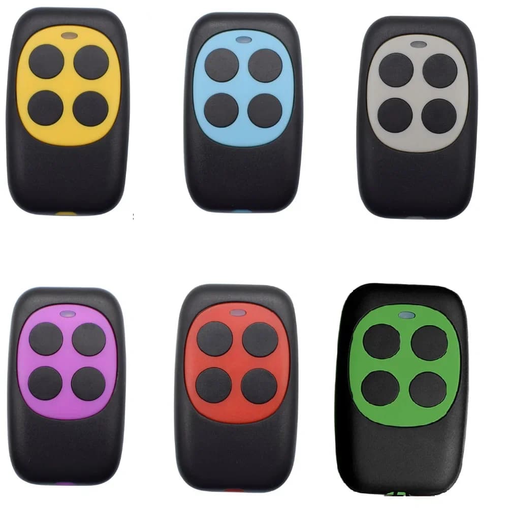 TELECOMMANDE OVALE 4 CANAUX 433MHZ D6 CLONNER